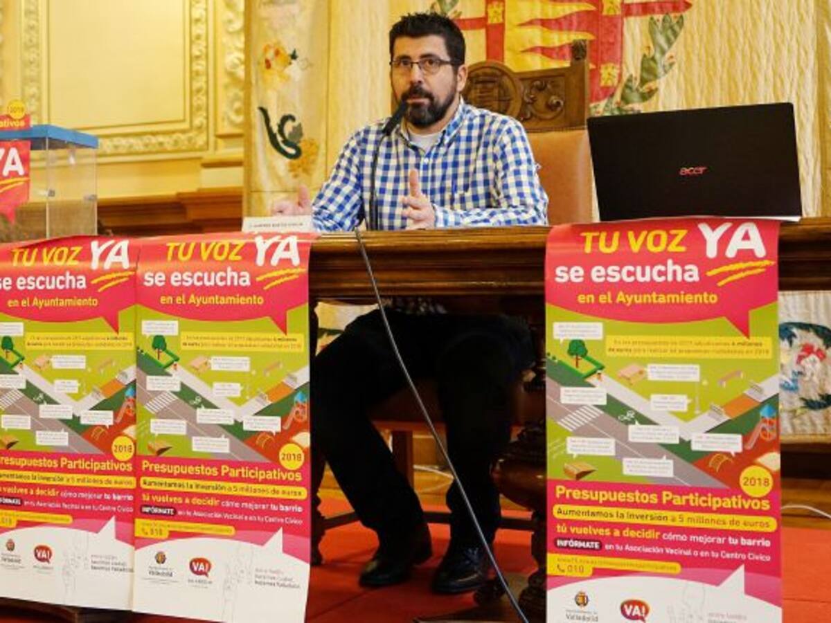 Los presupuestos participativos ascienden a cinco millones de euros