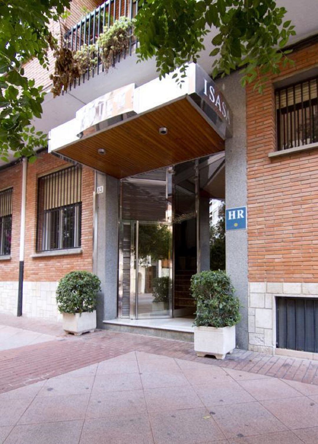 El Hotel Isasa, en pleno centro de Logroño.
