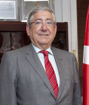 Luis Mari Elustondo, presidente de la Federación Vasca de Fútbol