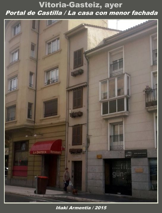 LA CASA MÁS ESTRECHA DE VITORIA