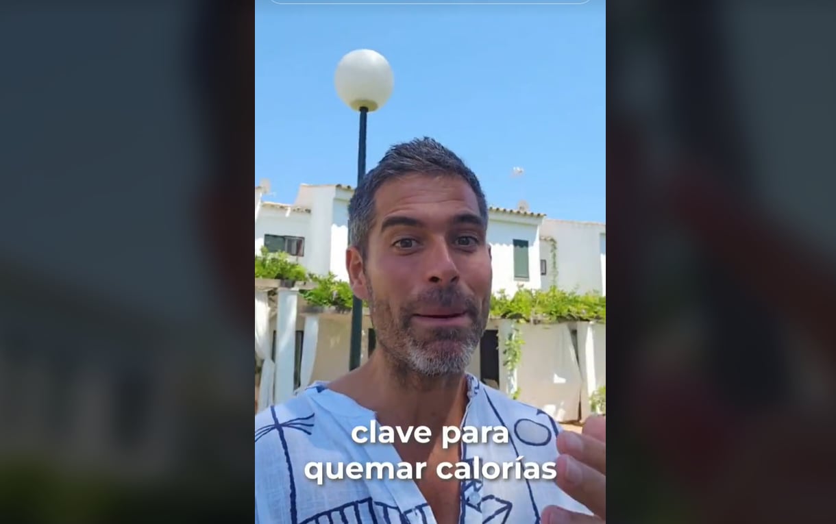 El nutricionista Pablo Ojeda ha compartido este vídeo en sus redes sociales.