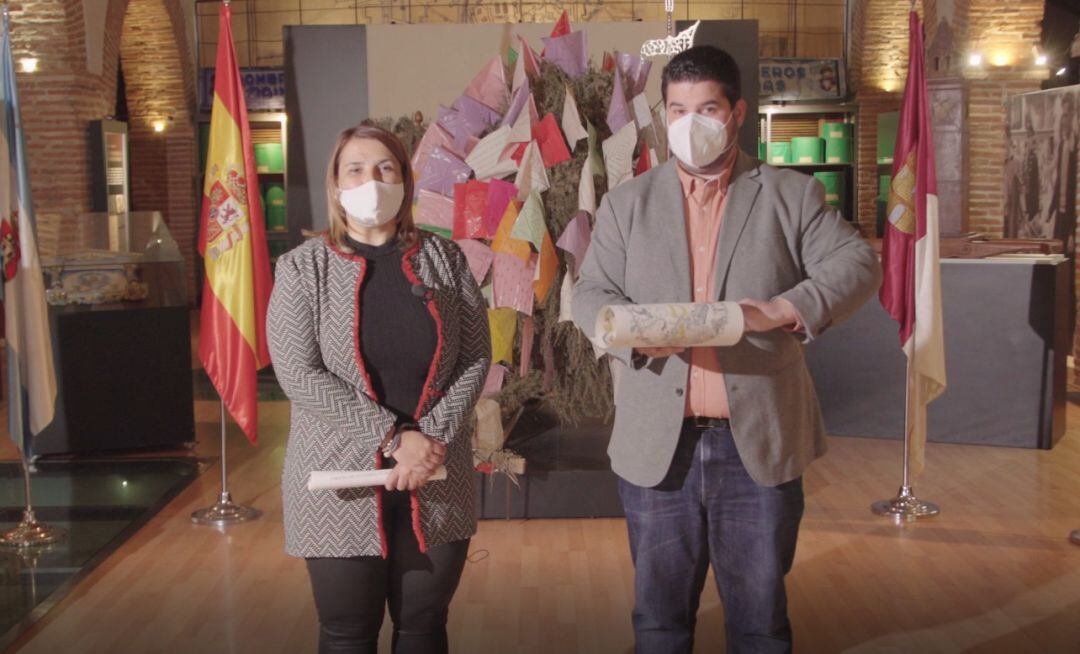 Tita García junto a Daniel Tito