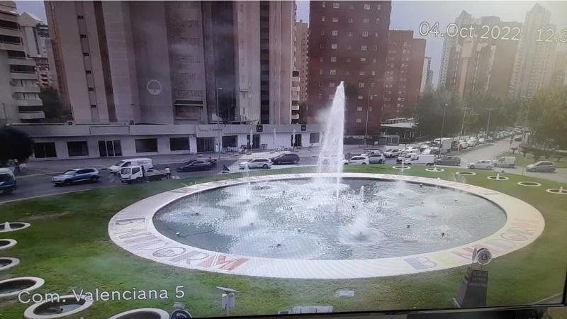 Acceso a Benidorm por Avenida de Europa