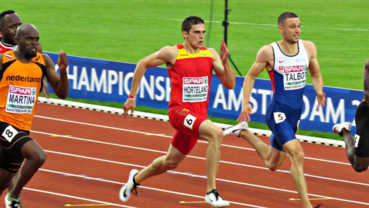 Bruno Hortelano consigue el oro en 200 metros