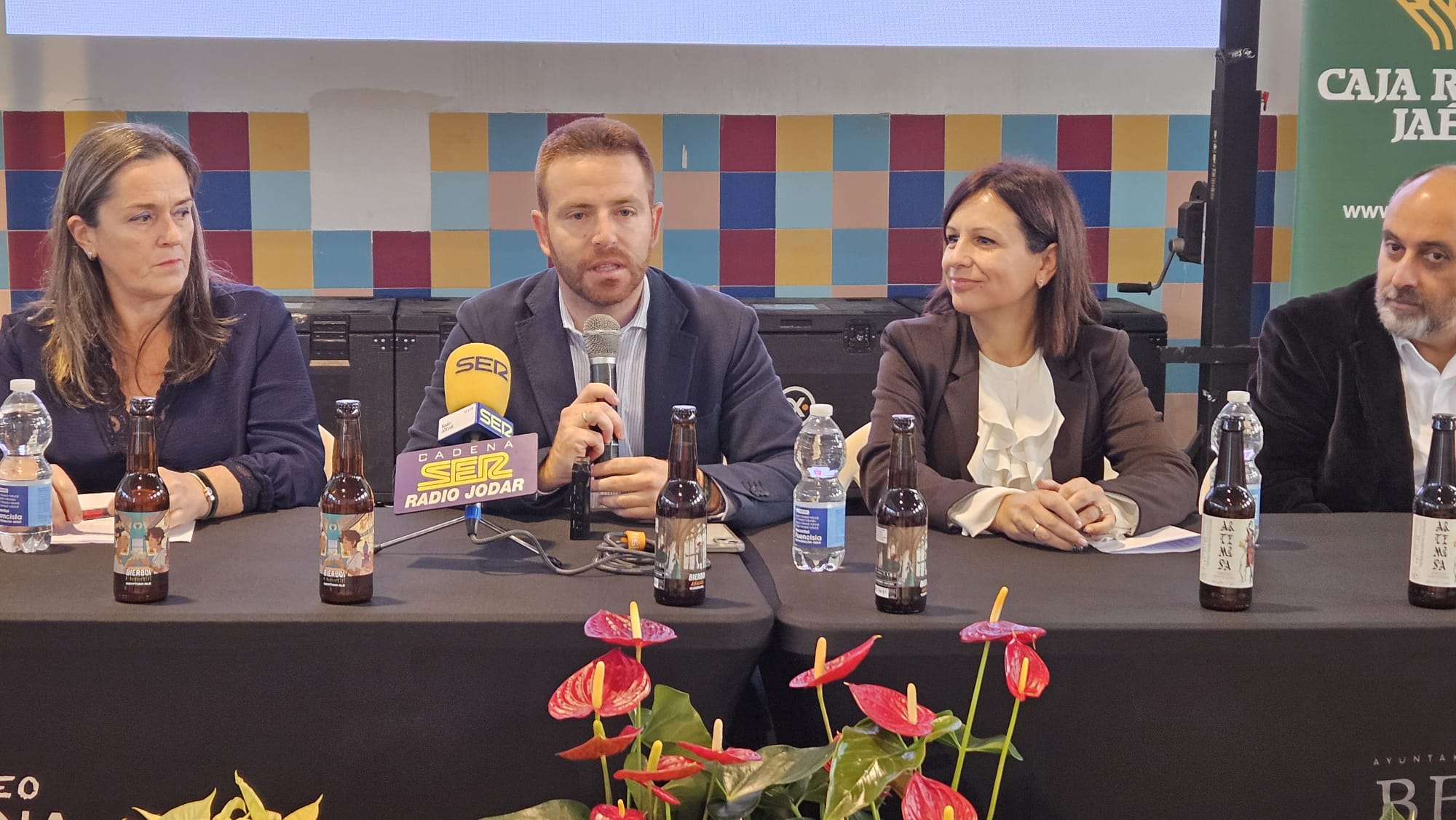 Intervención del alcalde de Bedmar-Garcíez, Enrique Carreras, en la inauguración de Arqueocerveza