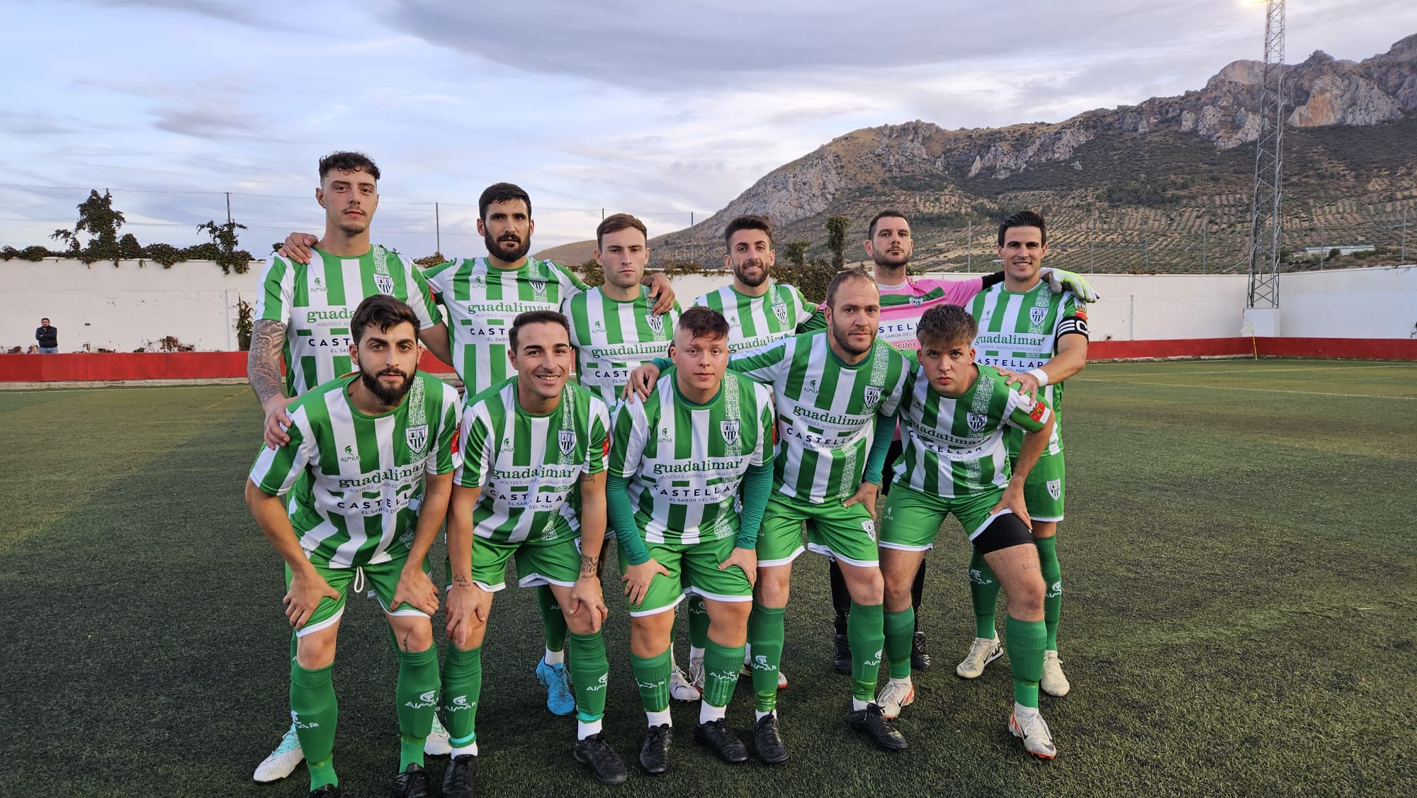 Equipo titular del C.D. Castellar Íbero en Jódar