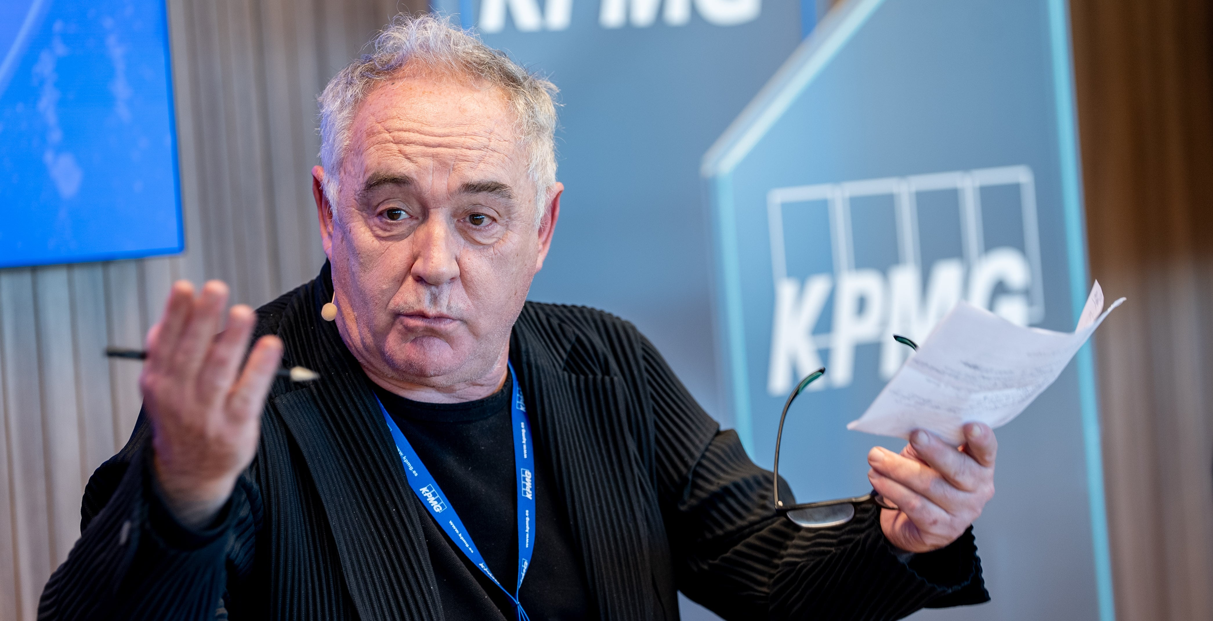 Ferran Adrià, en la presentación del estudio de KPMG.