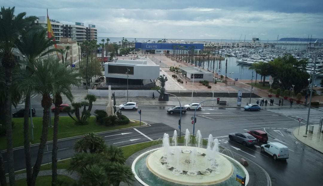 Vista de la oficina de Turismo en el Pasero del Puerto