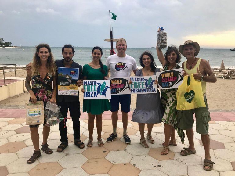 Un momento durante la presentación de la campaña