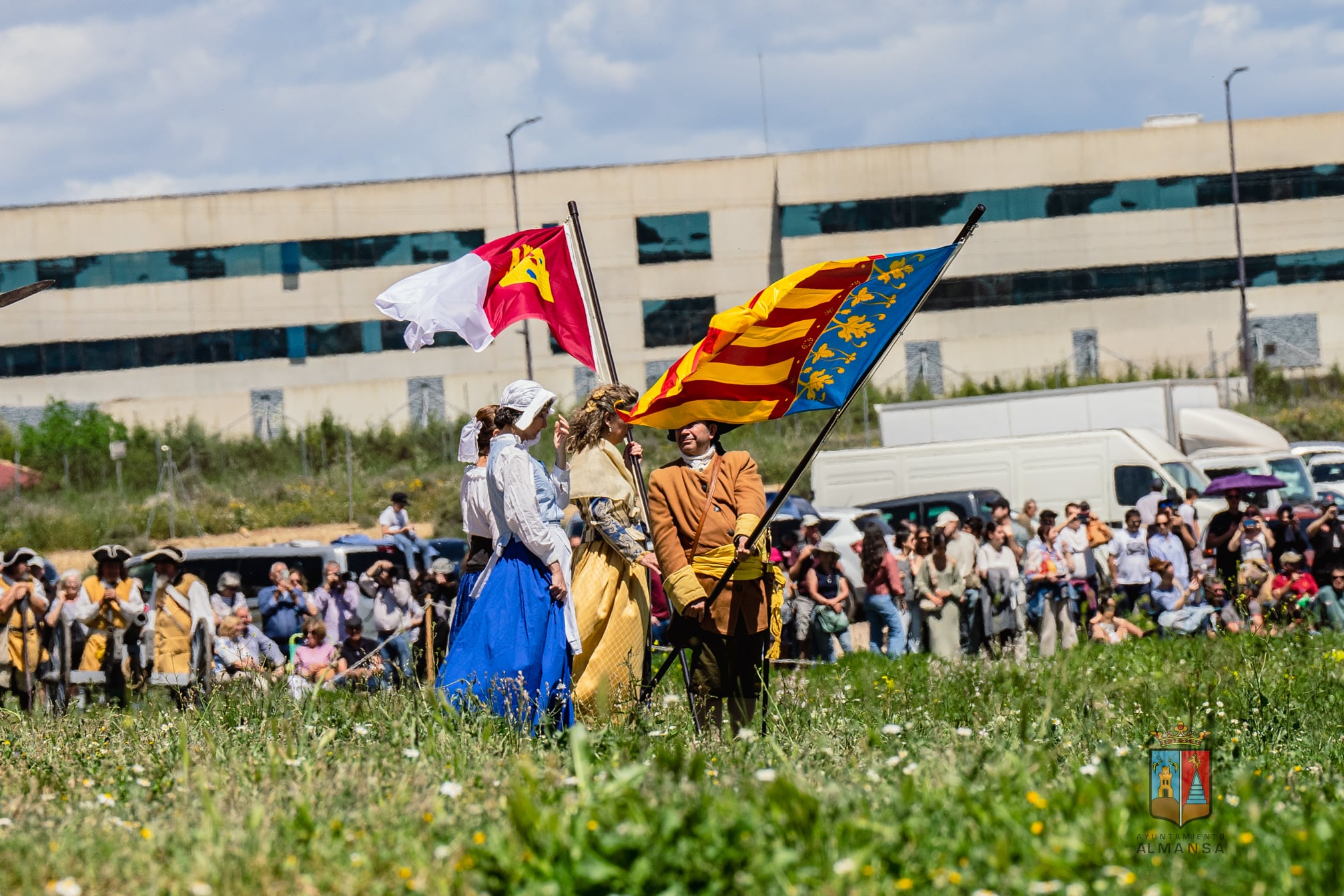Recreación de la batalla de Almansa