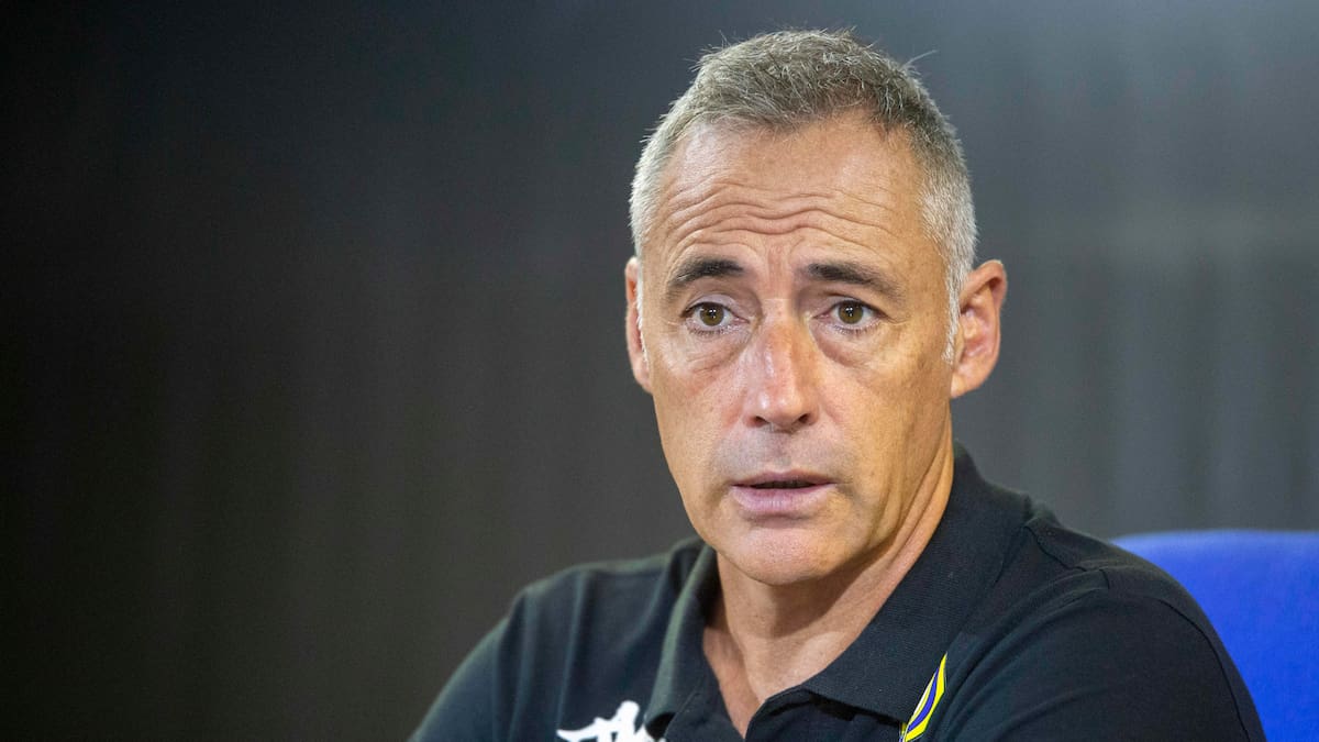 Rueda de prensa de Ángel Rodríguez en la previa del partido ante el Lleida