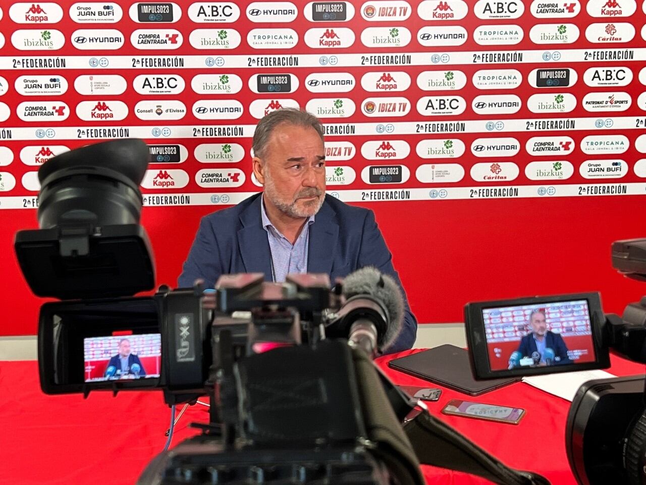 Antonio Palma, presidente del CD Ibiza