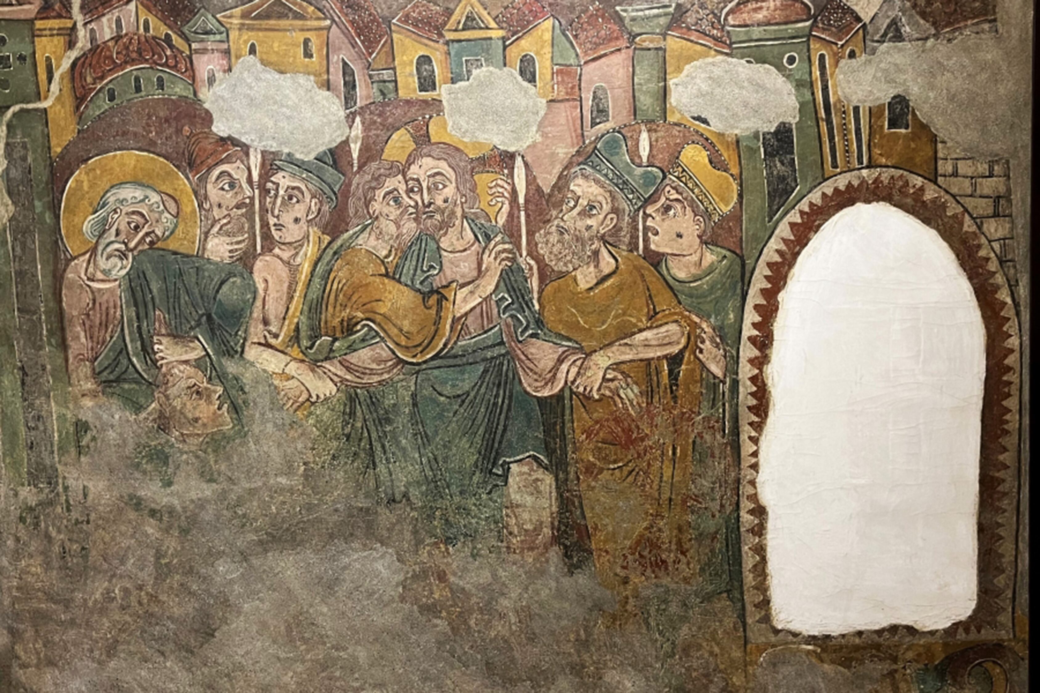 Les pintures de l'església de Sant Esteve s'exposaran a l'espai Columba de Santa Coloma