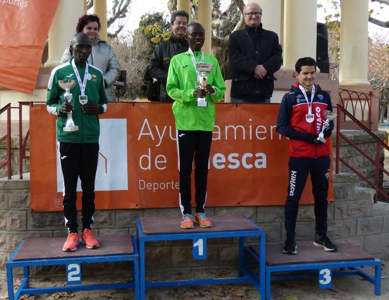 Pódium masculino del Memorial Alós