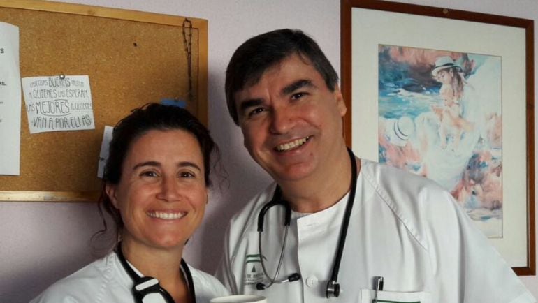 Benavente y Lubián en el hospital de Cádiz