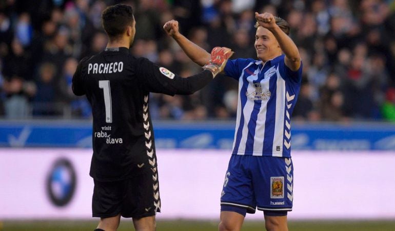 Fernando Pacheco, portero del Alavés 