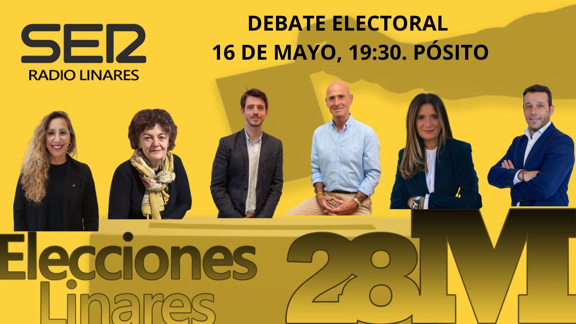 Invitados al debate electoral de Radio Linares.