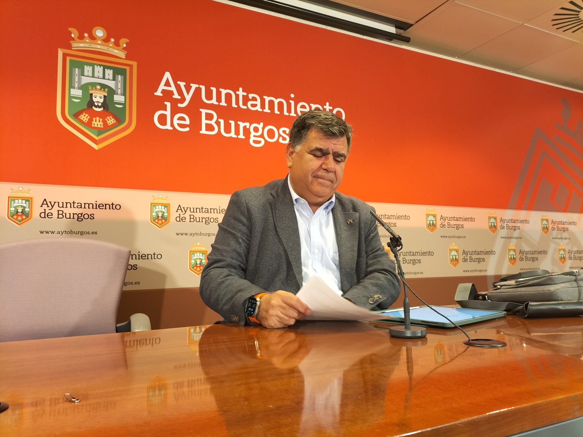 El concejal de Urbanismo del Ayuntamiento de Burgos, Juan Manuel Manso