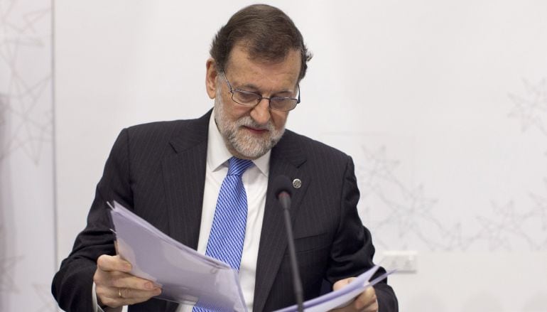 El presidente del Gobierno español, Mariano Rajoy