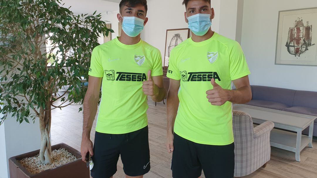 Los jugadores del Málaga ya están en Alhaurín