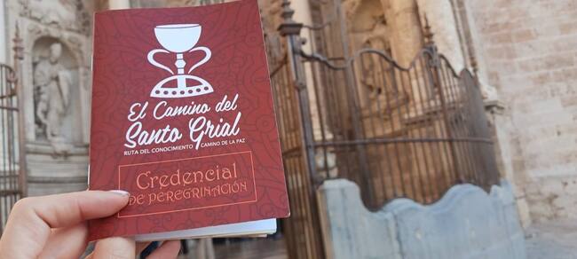 Archivo - Credencial del Camino del Santo Grial.ASOCIACIÓN CAMINO DEL SANTO GRIAL