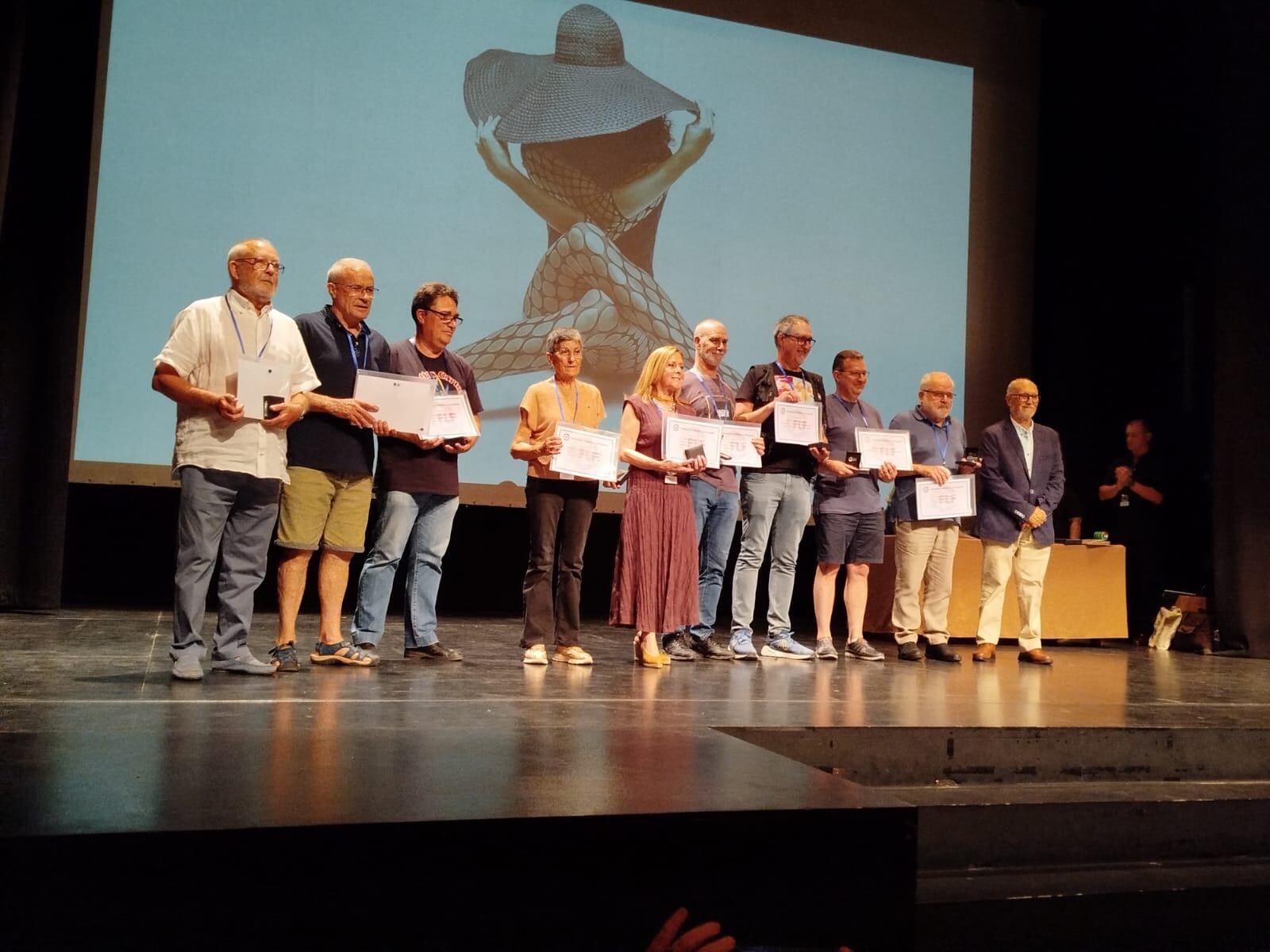 María José Tarruella, en la entrega de premios