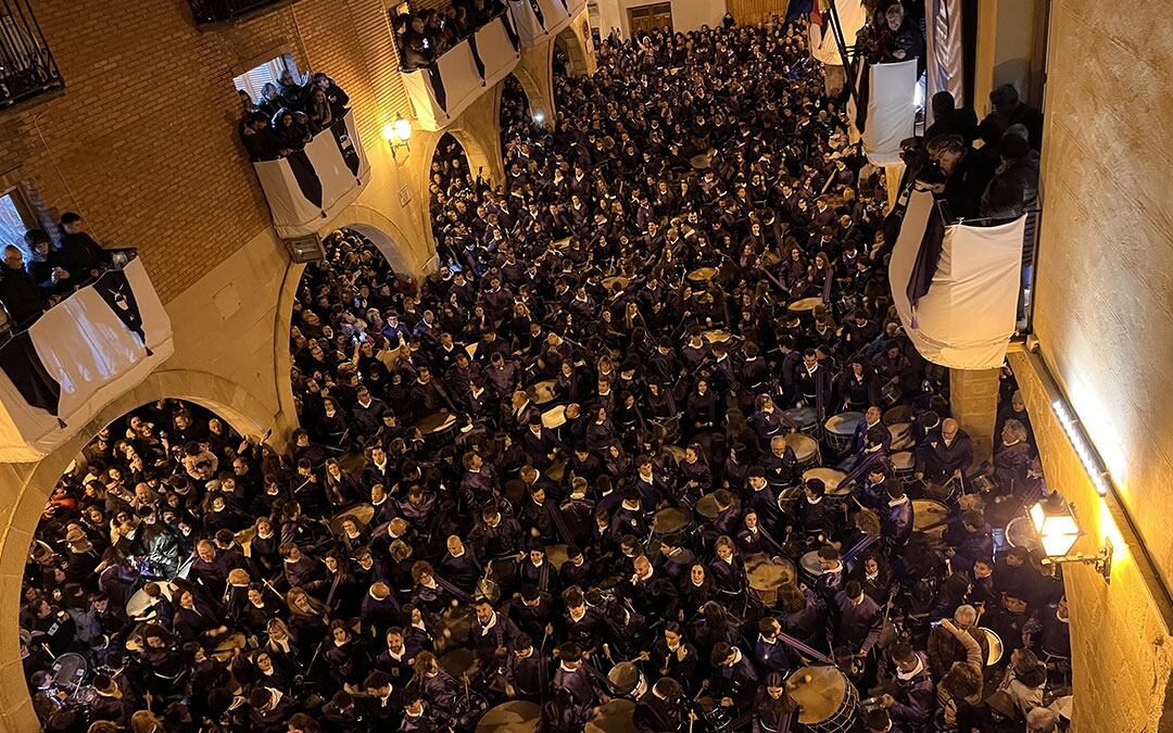 Clamor en el acto de Romper la Hora en Alcorisa