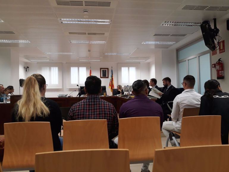 Imagen del momento del juicio