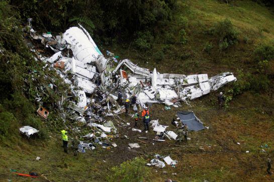 FOTOGALERÍA | La tragedia del Chapecoense.