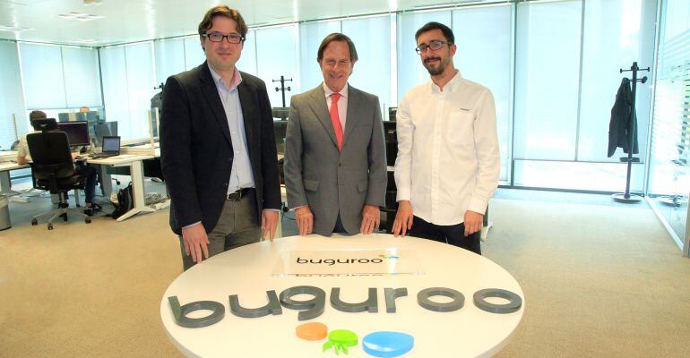 Agustín Martín, concejal de economía de Alcobendas e Ignacio García de Vinuesa, alcalde de Alcobendas.