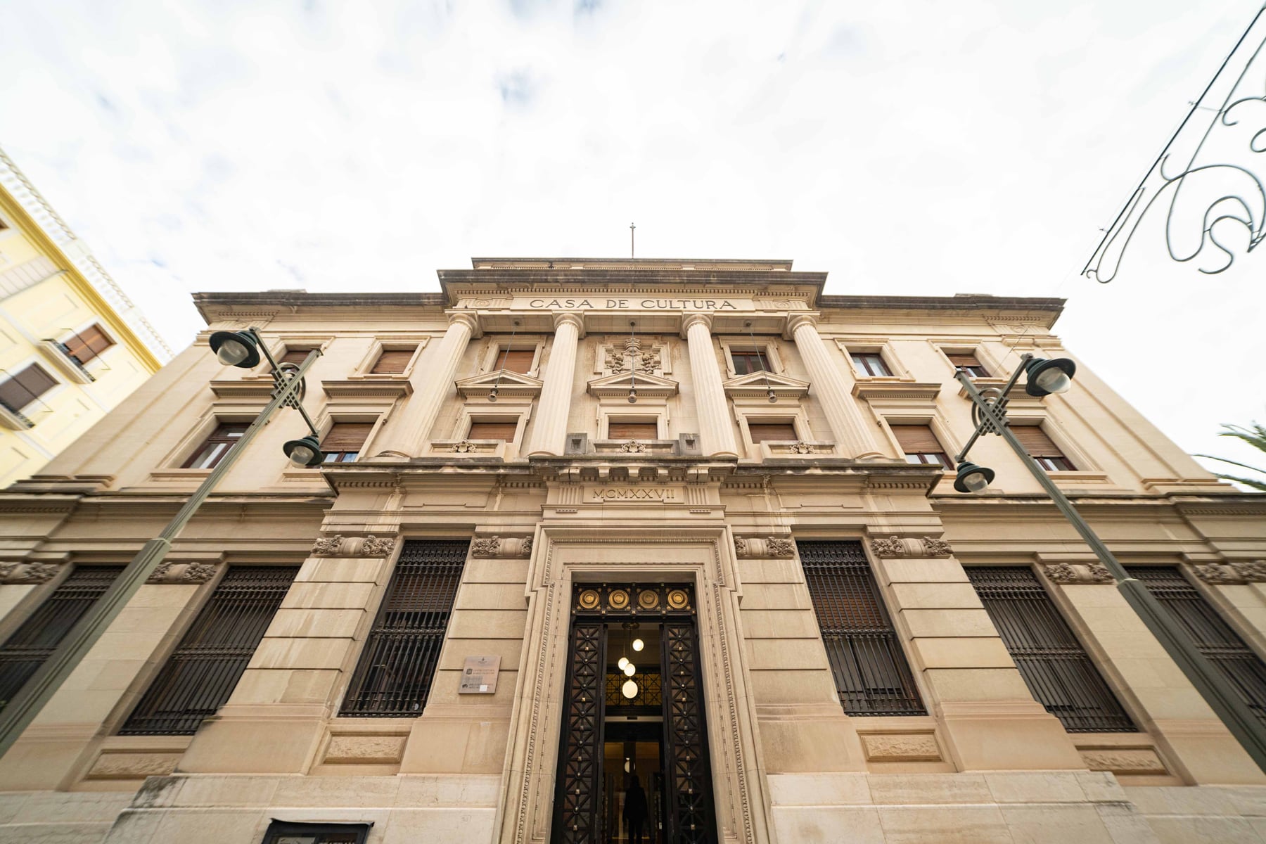 Façana del Centre Cultural Mario Silvestre, un dels llocs on s'invertirà una part d'aquesta nova subvenció europea