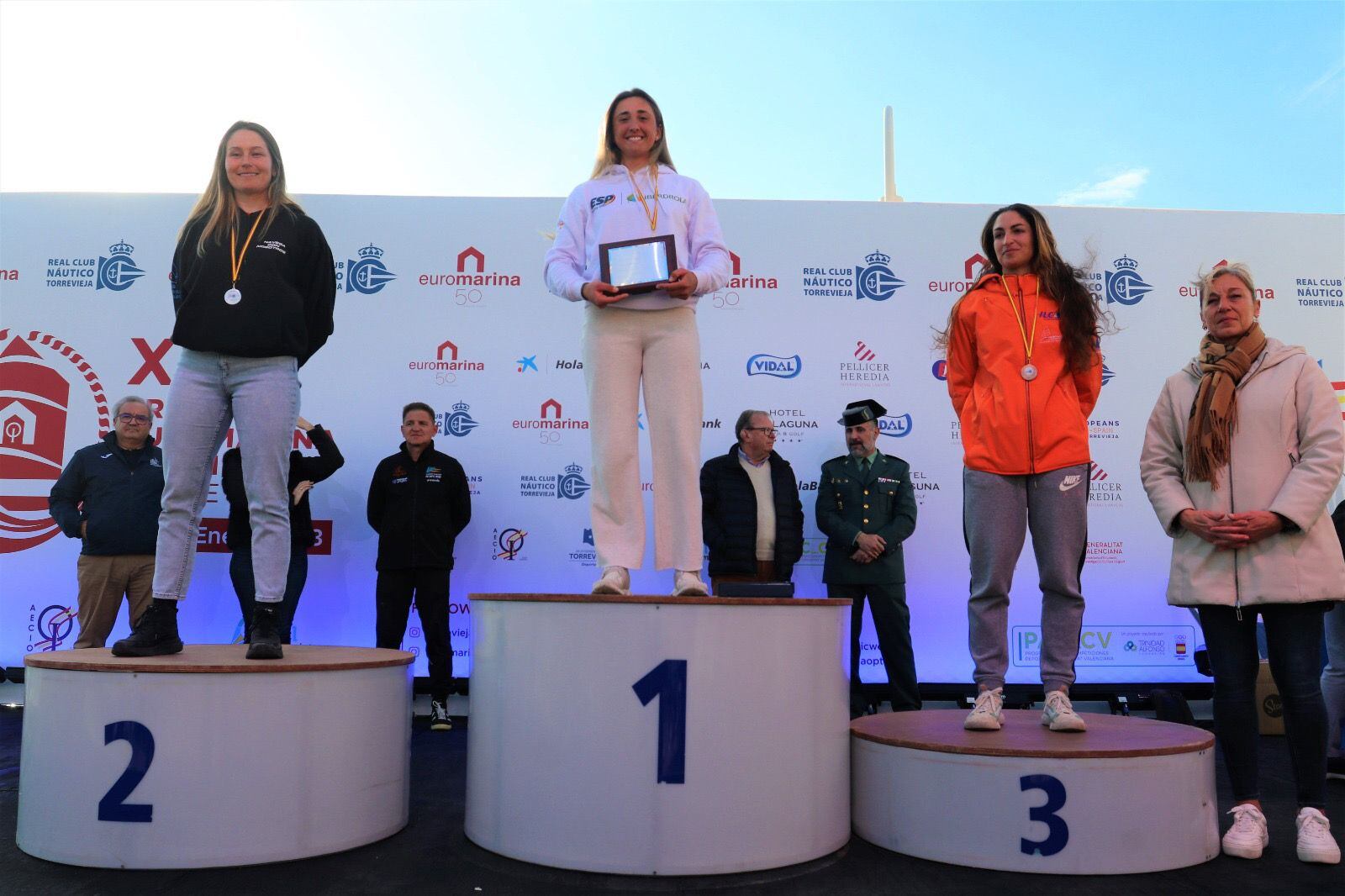 La regatista malagueña Ana Moncada, Campeona de España