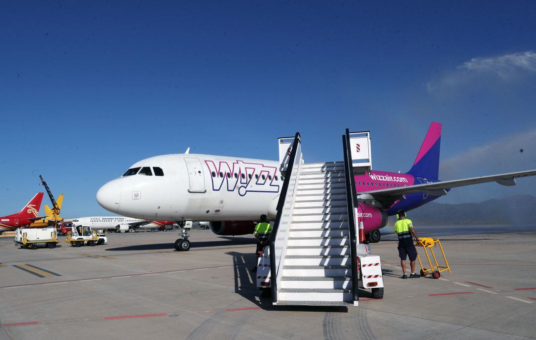 Aviones en el aeropuerto de Castellón