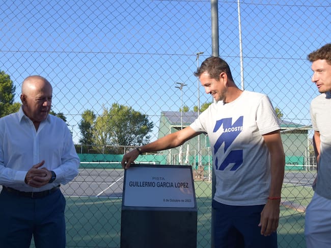 Momento del homenaje