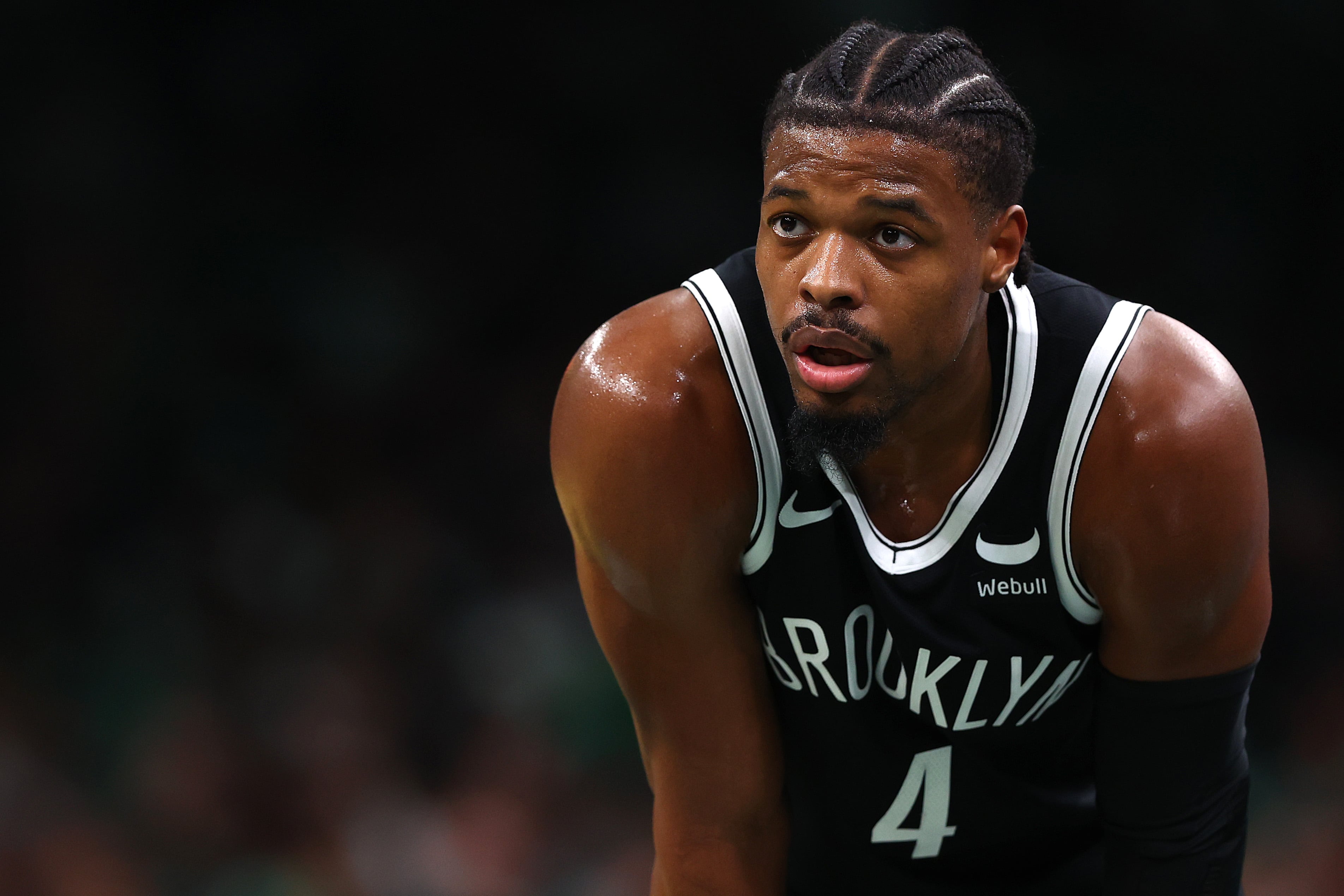 Dennis Smith Jr., durante un partido con los Brooklyn Nets