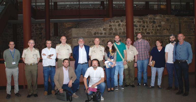 Asistentes a la reunión para crear la Red Española de Grandes Batallas.