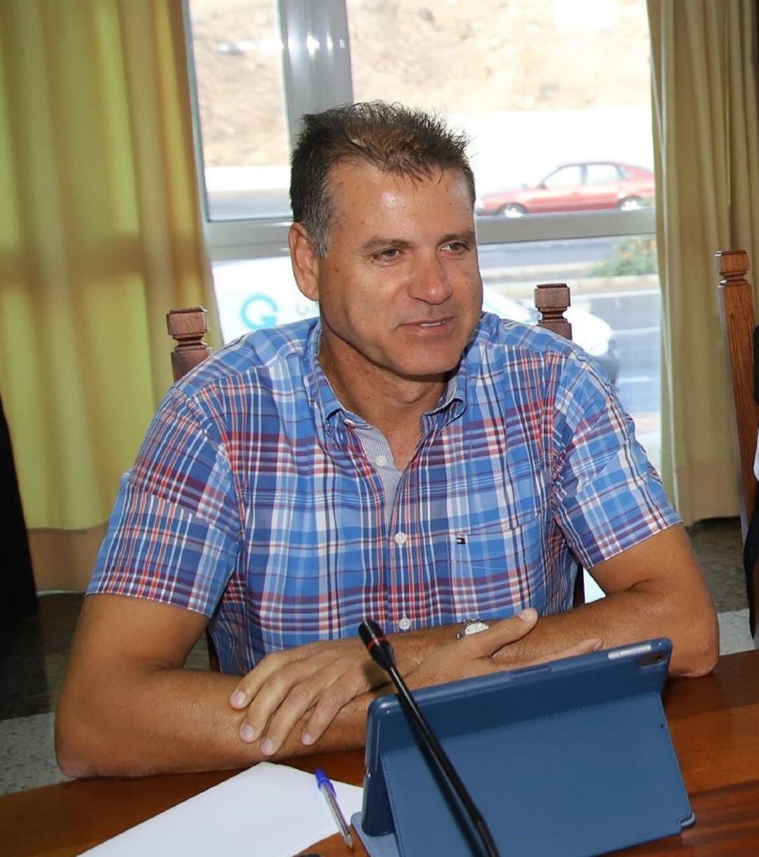 Domingo Cejas, consejero de CC-PNC en el Cabildo de Lanzarote.