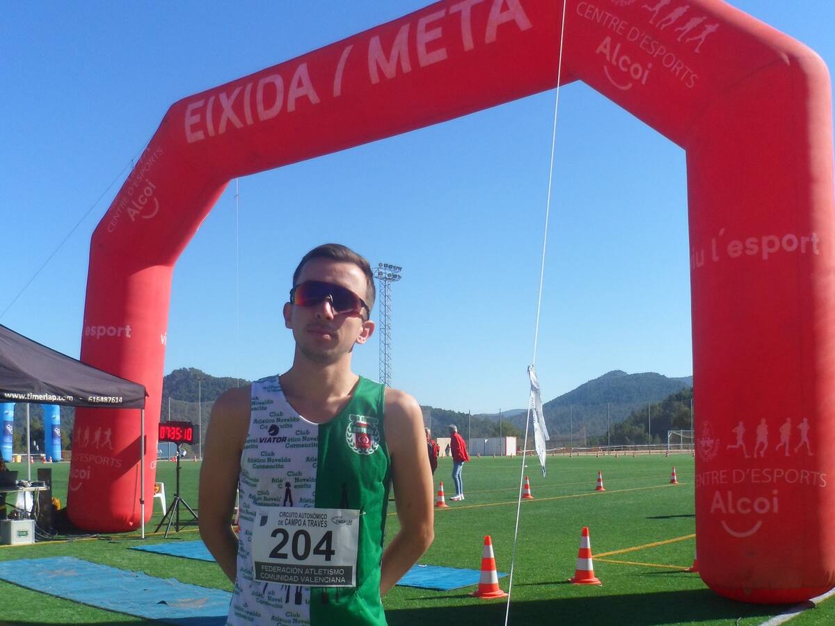 Carlos Domene, 8º en la general en el Cross de Alcoy