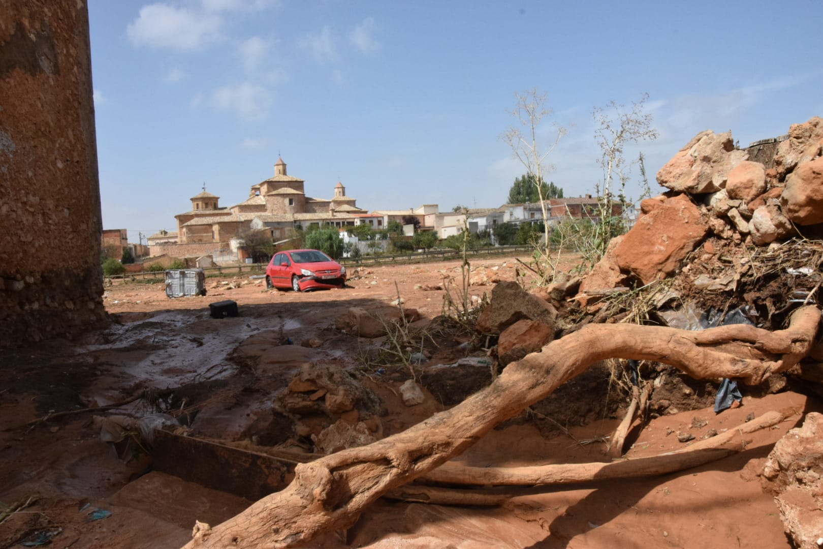 La dana de septiembre de 2023 causó graves daños en Buenache de Alarcón