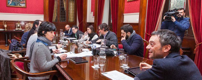 Junta de Gobierno del Ayuntamiento de A Coruña. Foto de archivo