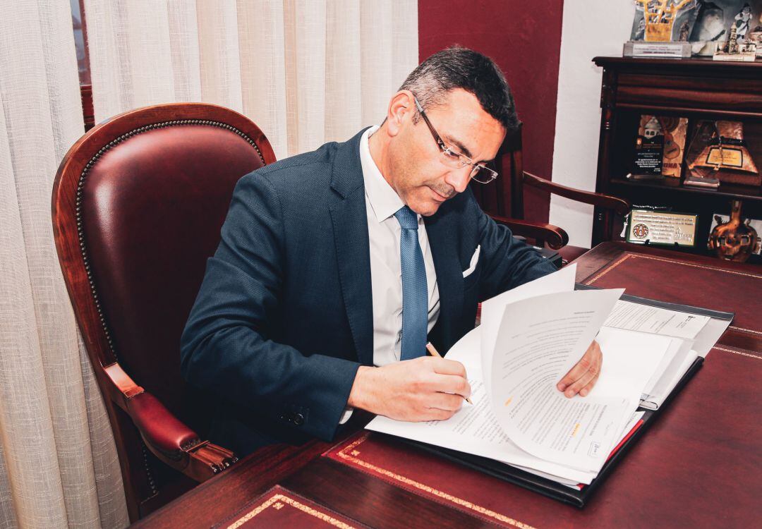 Oswaldo Betancort, alcalde de Teguise.