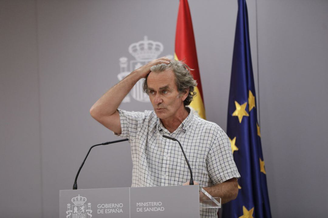 El director del Centro de Coordinación de Alertas y Emergencias Sanitarias, Fernando Simón.