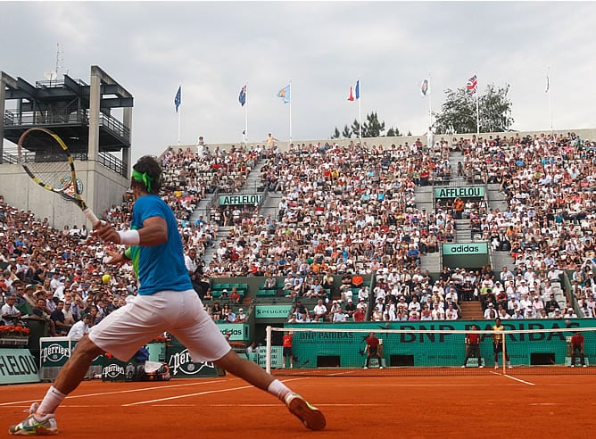 Rafa Nadal, en Roland Garros