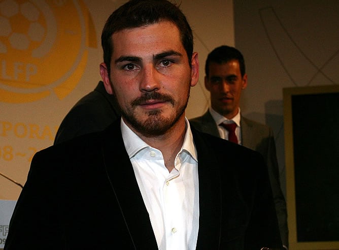 Iker Casillas, portero del Real Madrid