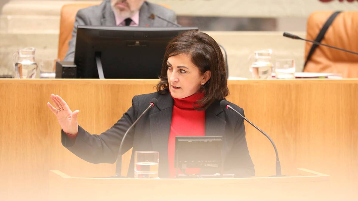 El PP acusa a Concha Andreu de querer implantar una democracia 'low cost' en La Rioja y la presidenta responde que de dónde han sacado ese relato