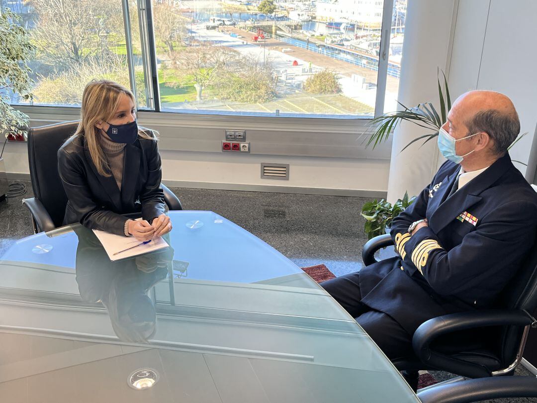 Marta Fernández-Tapias con Carlos Cárdenas