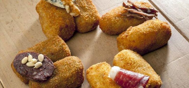 Imagen de algunas de las croquetas que se podrán cazar en el &#039;Croquémon Go&#039;