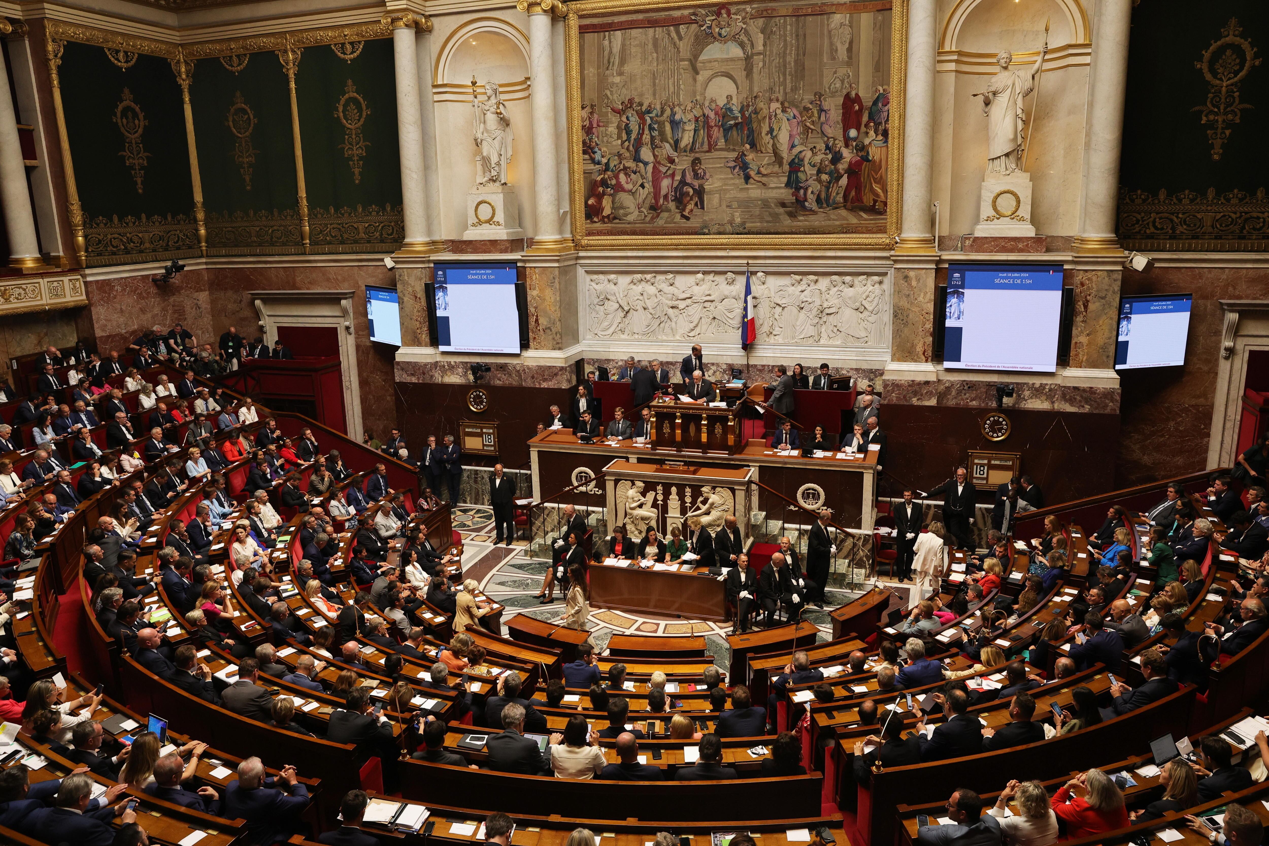 Asamblea Nacional de Francia.