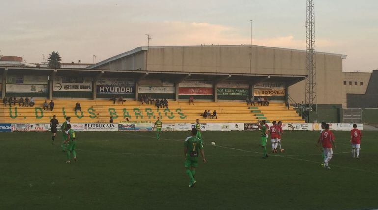 Un momento del partido.