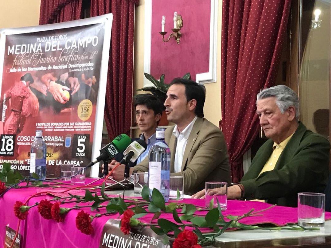 Presentación del Festival Taurino que se celebrará en Medina del Campo el 18 de abril